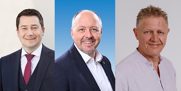 Bürgermeister im Gespräch - Lustenau, Nenzing, Mittelberg